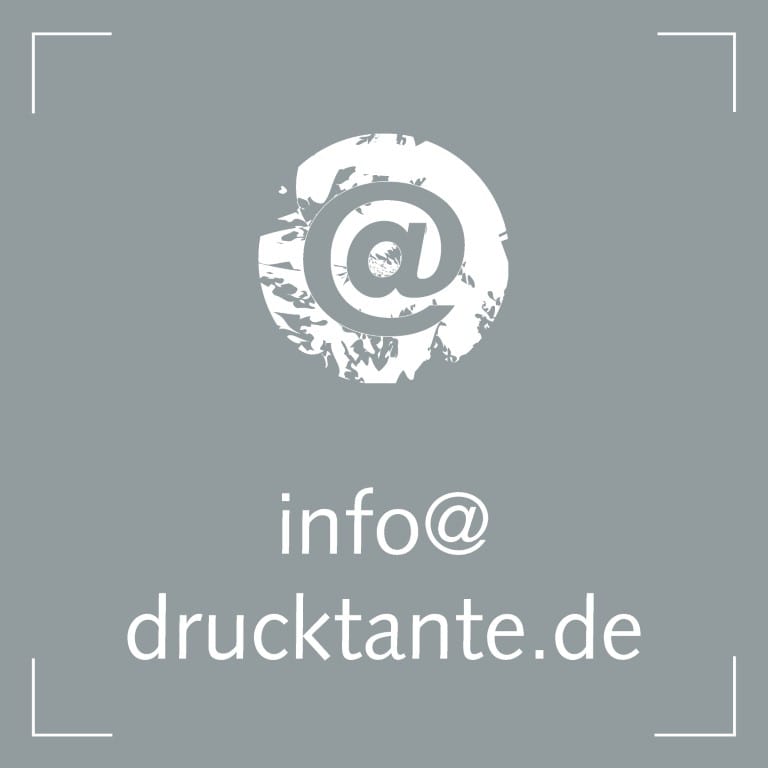 Drucktante - E-Mail-Kontakt